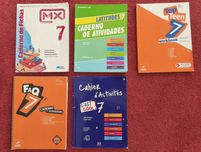 Livros / Cadernos atividades 7 ano