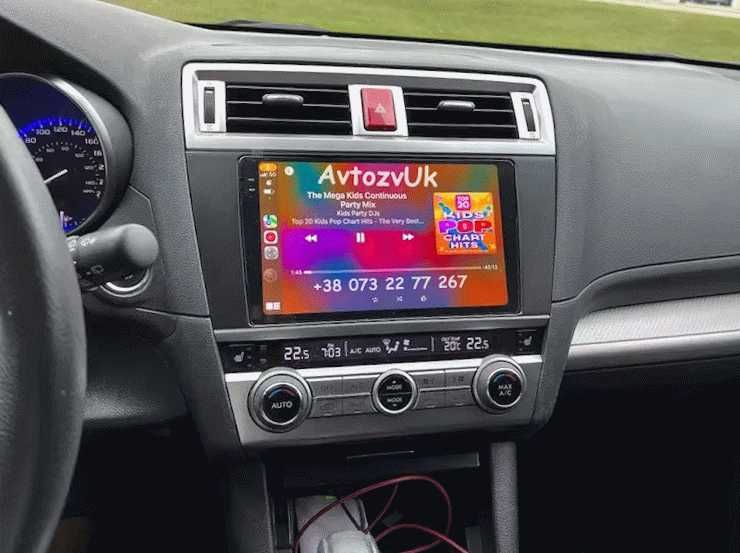 Магнитола TRIBECA Subaru IMPREZA OUTBACK LEGACY GPS CarPlay Android 14