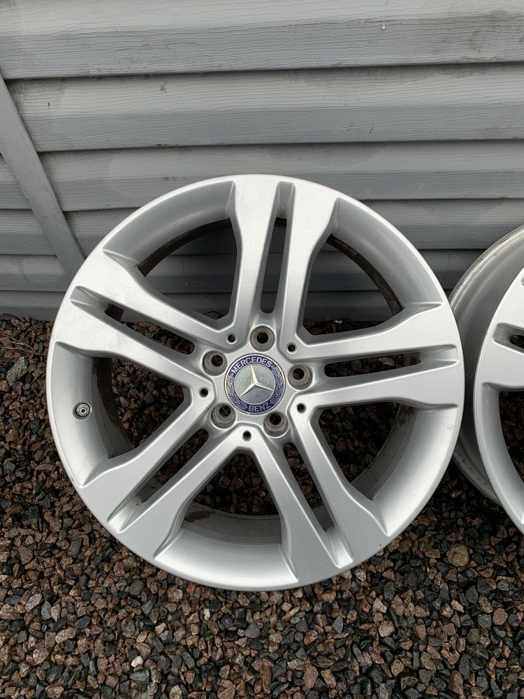 Оригінальні титанові диски Mercedes 5/112 R18 5*112 18 Volkswagen Seat