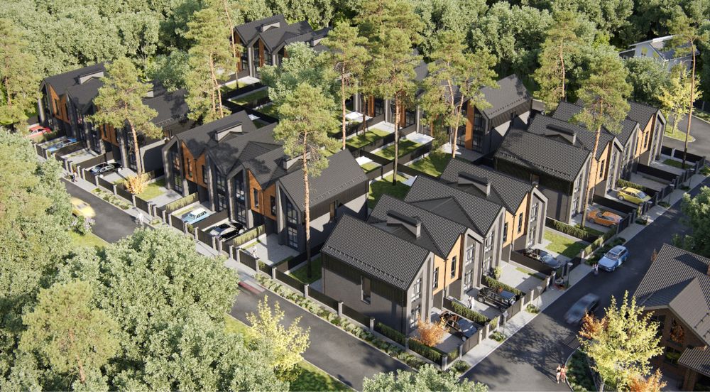 Бучанський парк! Таун за суперціною! Велика ділянка!