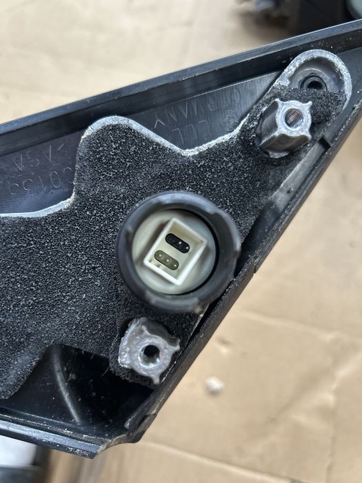 Lusterko prawe lewe Bmw E81 lift lci pięć pinów Europa biale a300