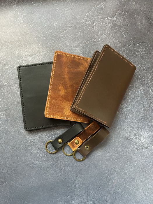 Докхолдери з шкіри Crazy Horse