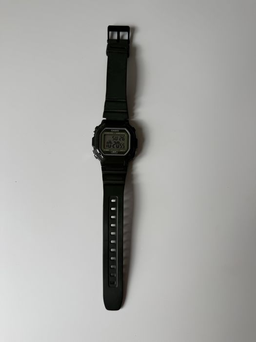 Чоловічий годинник casio f108wh military green