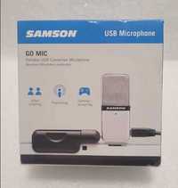Mikrofon Samson Go Mic USB Pojemnościowy Domowy Podcast Skype Whatsapp