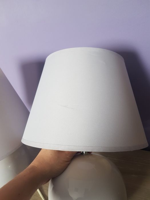 Lampki nocne 2 szt jasny fiolet