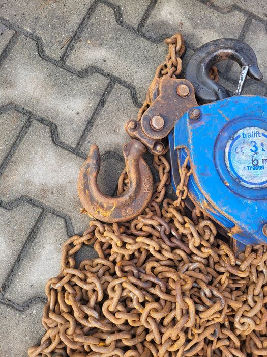 Wyciągarka łańcuchowa RUKCUG 3tony  6metry  TRACTE