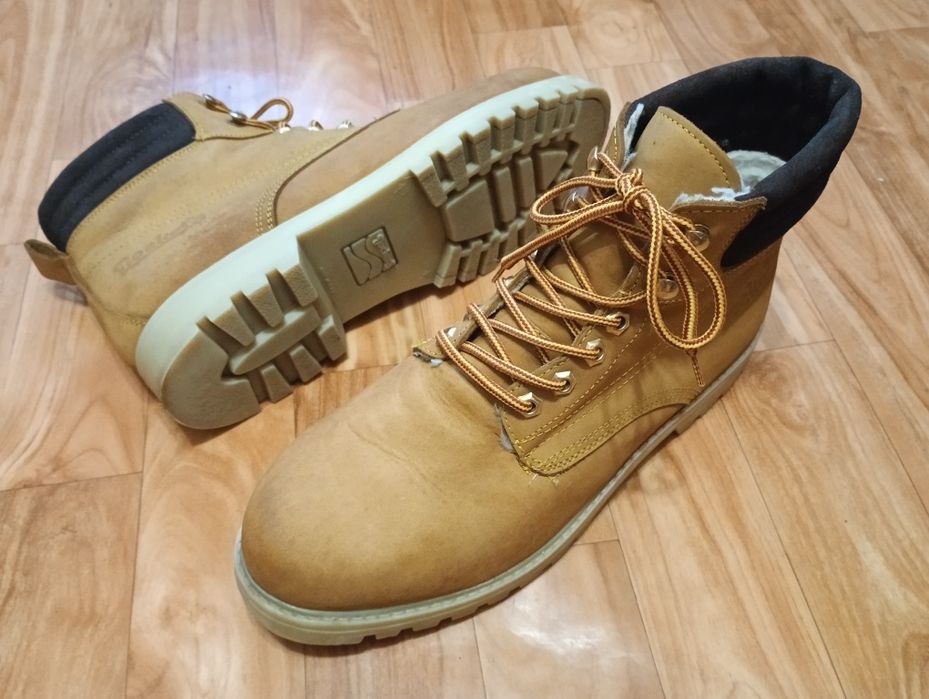 Идеальные Зимние Ботинки Dockers 45p Германия Нубук Термо МегаТеплые