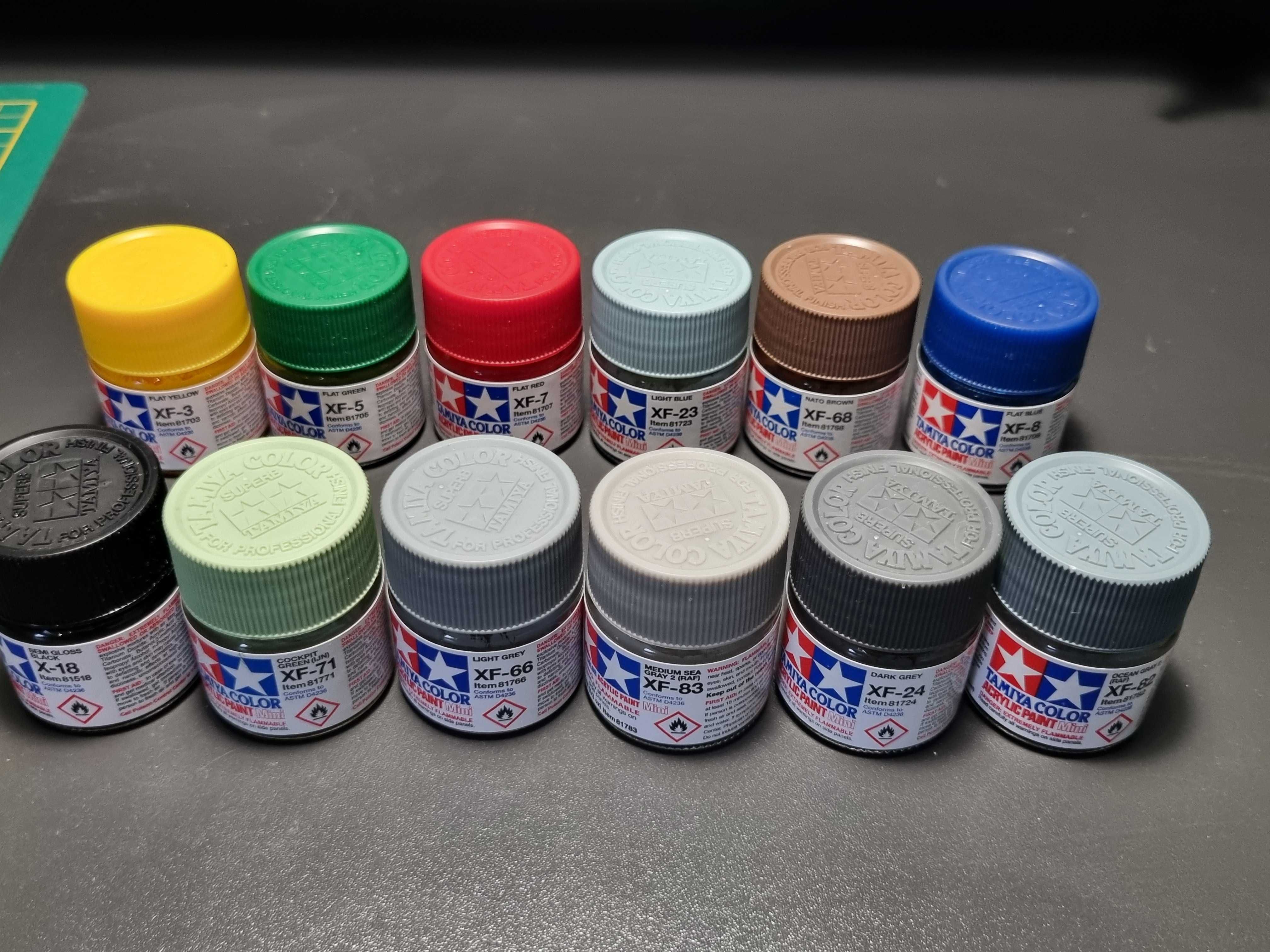 Farbki i chemia Tamiya / Mr Color / podkłady, kleje, różne akcesoria