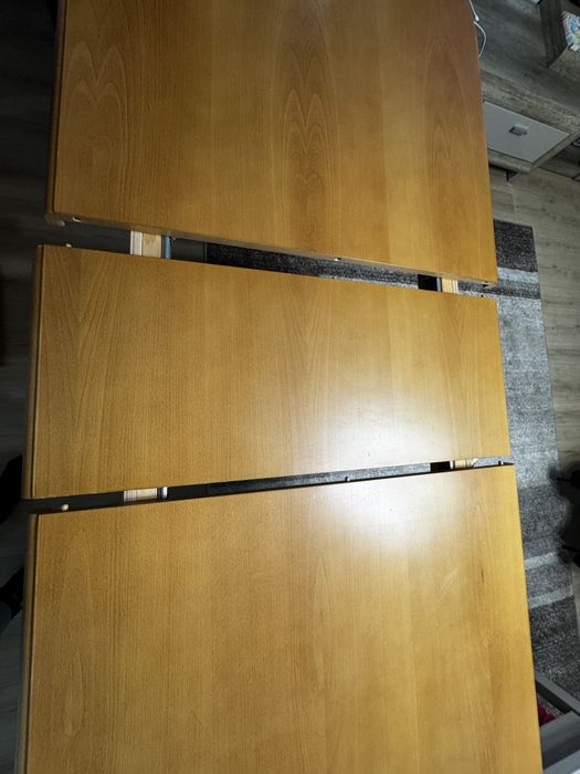Stół rozkładany 2 dostawki 3 długości 165/200/235 x 90