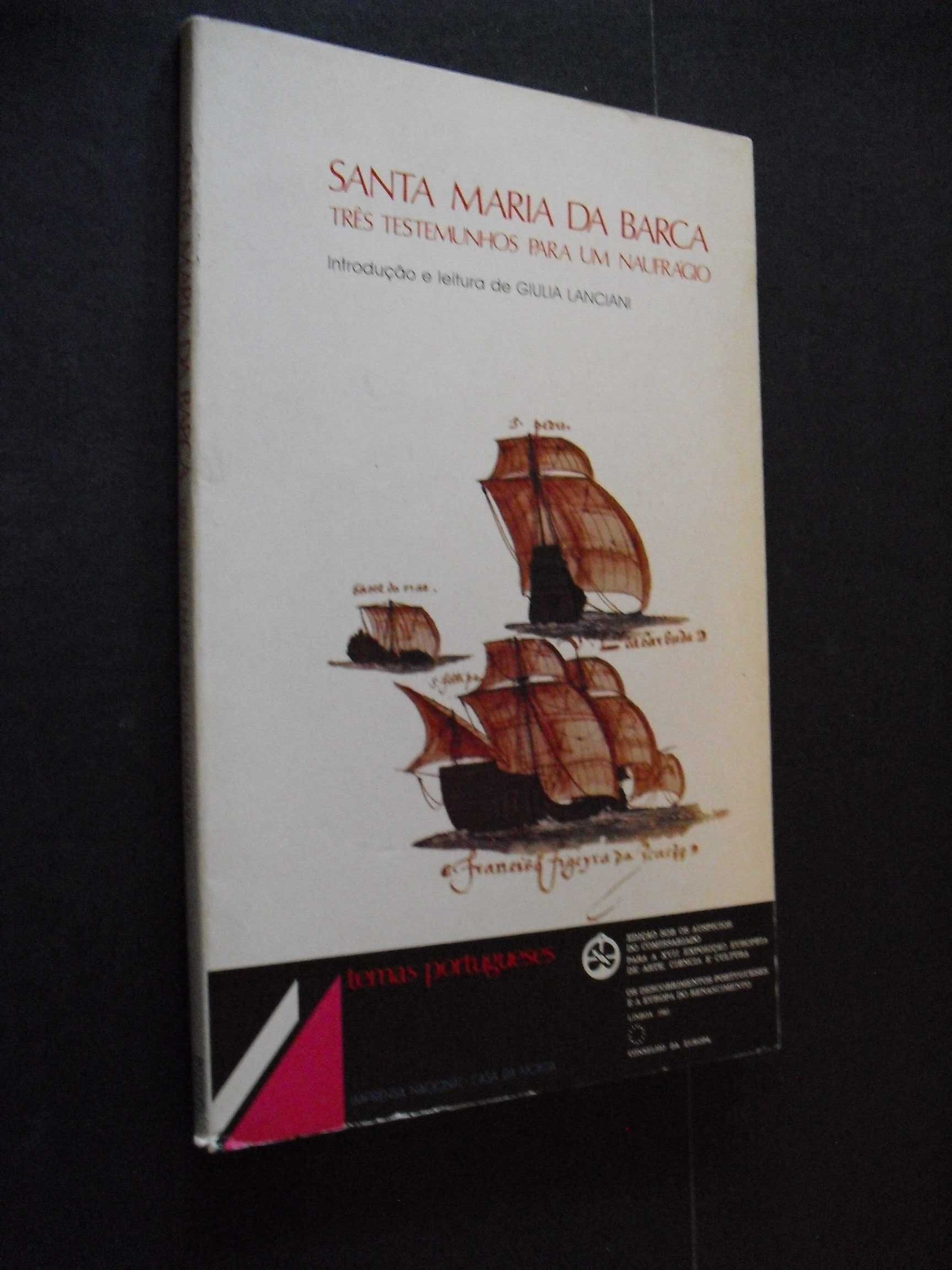 Lanciani (Giulia,Introdução e Leitura);Santa Maria da Barca