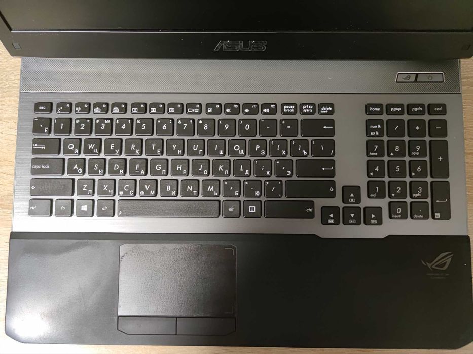 Продам ноутбук Asus ROG G75VW