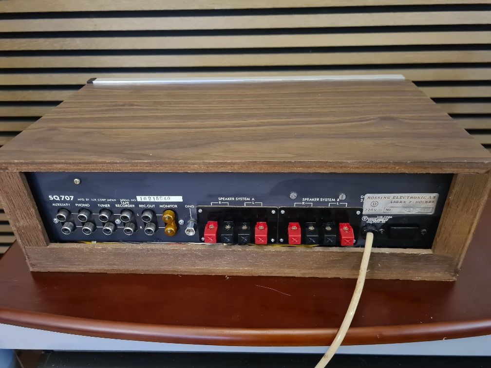 Wzmacniacz Luxman SQ-707II 1969 rok