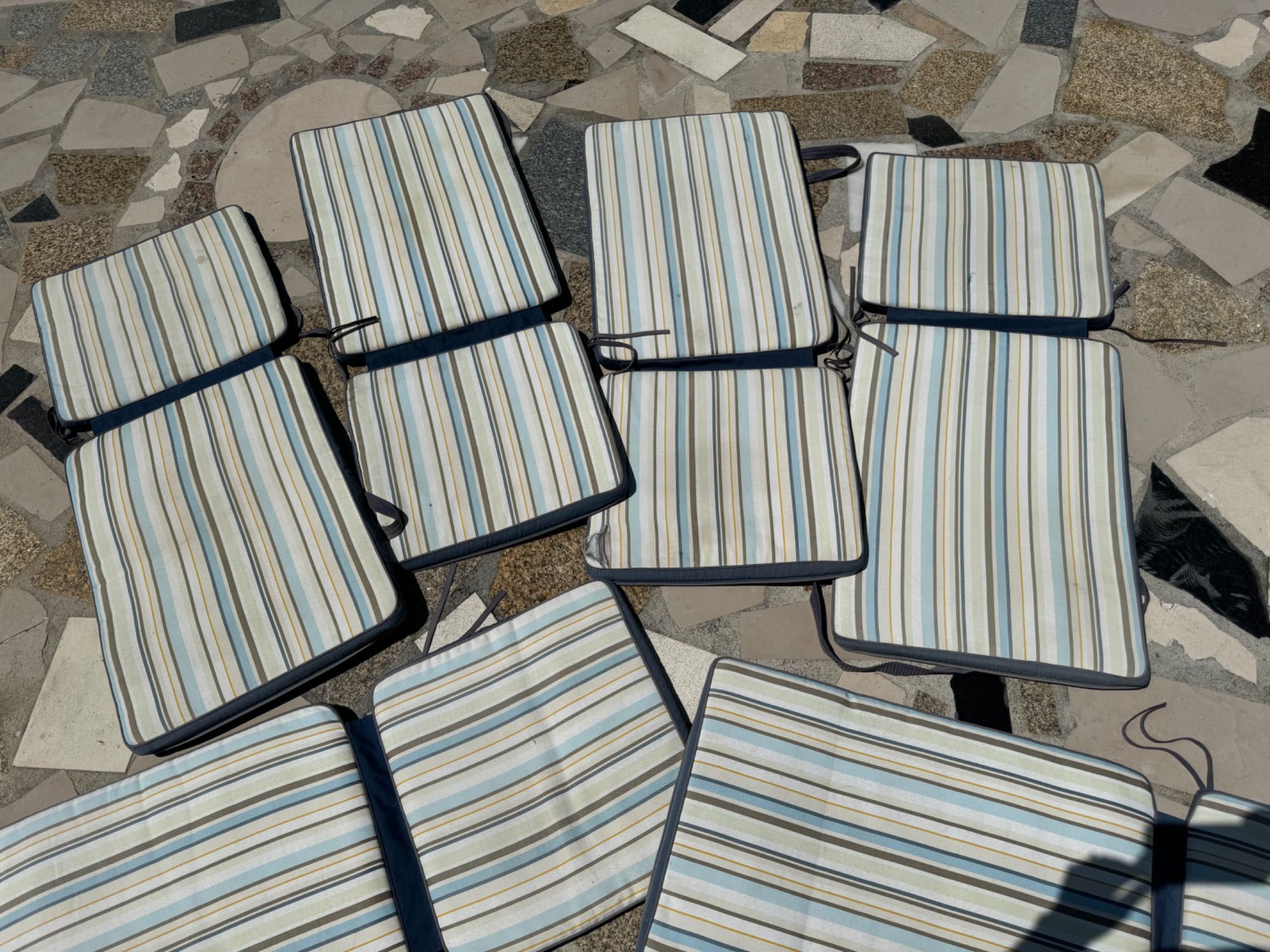 5€ para tudo, Cadeira de Encosto Alto de Jardim x 6