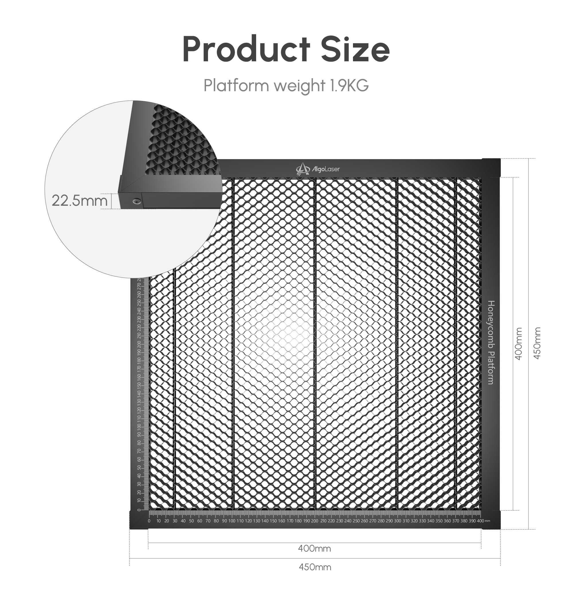 Plataforma para Laser Engraver Honeycomb