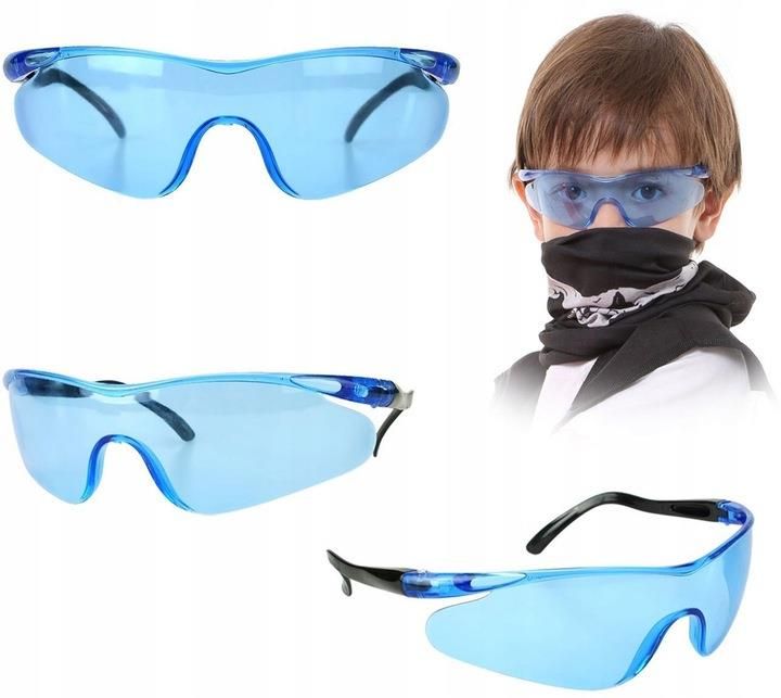 Kamizelka Taktyczna Z Nabojami Do Pistoletów Nerf 100 Strzałek Okulary