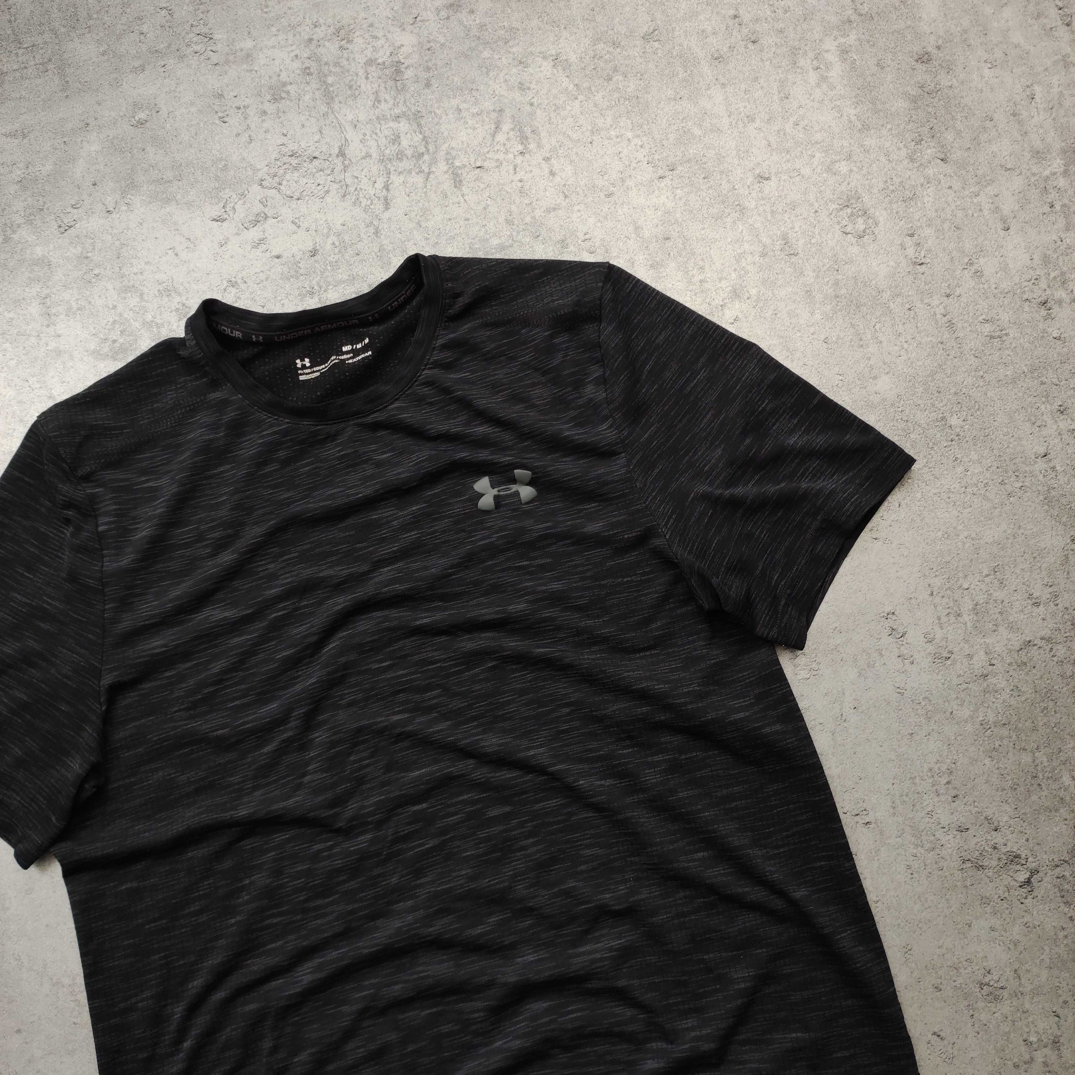 MĘSKA Koszulka Sportowa PREMIUM Heat GEAR Trening Under Armour Gym