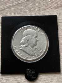50 центов 1951 (США, Франклин)