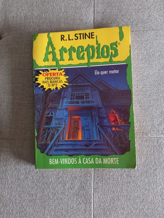 Livro Arrepios n° 1