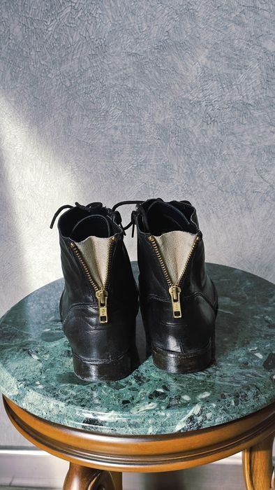 Кожаные ботинки (демисезон)