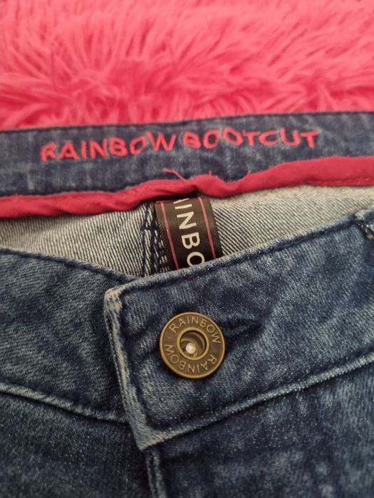 Jeansy dzwony Rainbow Bootcut, spodnie