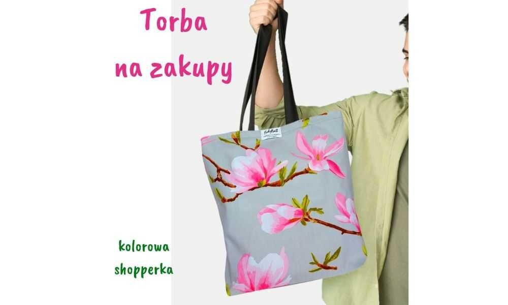 Torba Bawełniana „Pąki Kwiatów” – Delikatność i Ekologia w Jednym