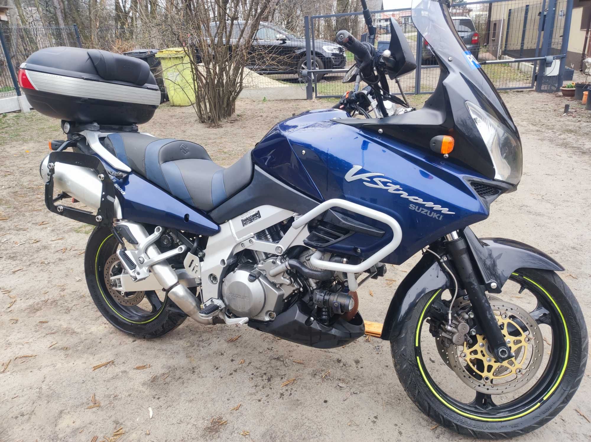 Motocykl Suzuki V-Strom DL 2002 r Tutystyczny