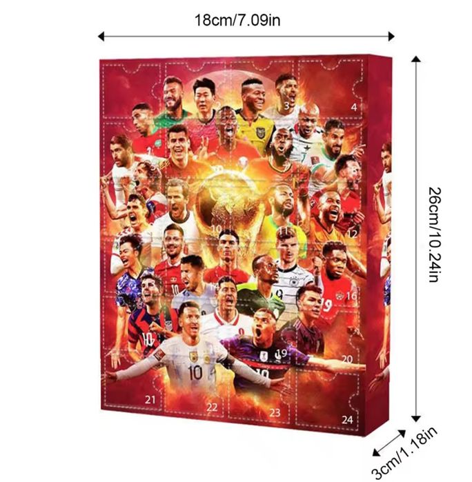 Футбол Адвент календар м'яч  бананка