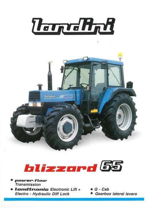 Landini Blizzard Instrukcja obsługi