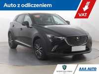 Mazda CX-3 2.0 Skyactiv-G, Salon Polska, Serwis ASO, Automat, VAT 23%, Skóra,