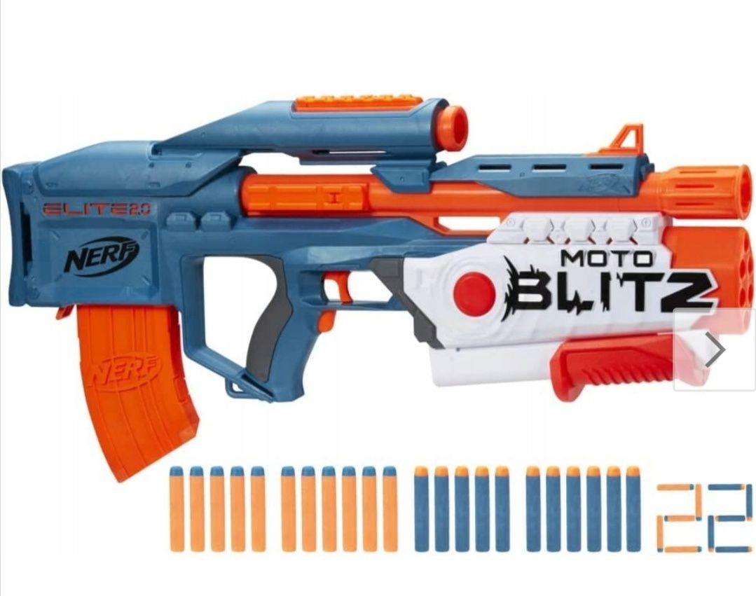 Karabin Hasbro Elite 2.0 wyrzutnia Nerf. Nowy. jak za darmo