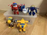 Super wings - zestaw samoloty roboty