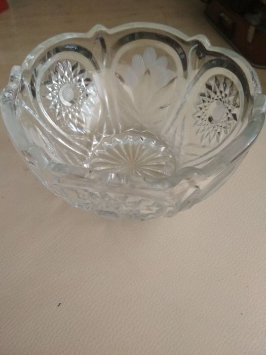 Kryształ miseczki szklanka stopka