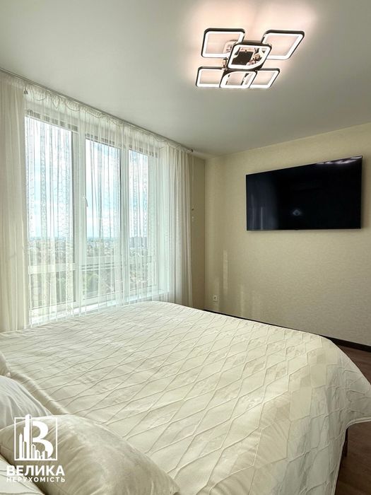 Продаж квартири «євро трійки» 76м² 2кім ЖК Акварелі-2 Вишневе Київ 3км