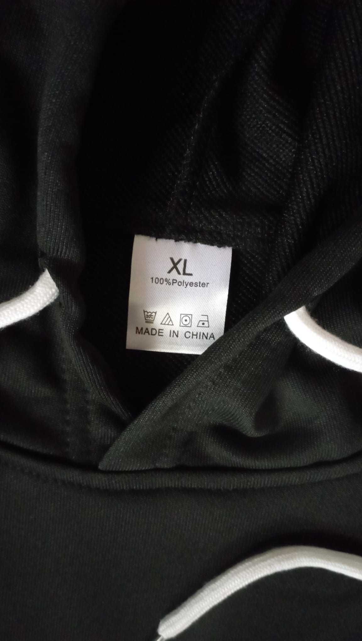 Sweat de Pesca preta nova com etiqueta tamanho XL