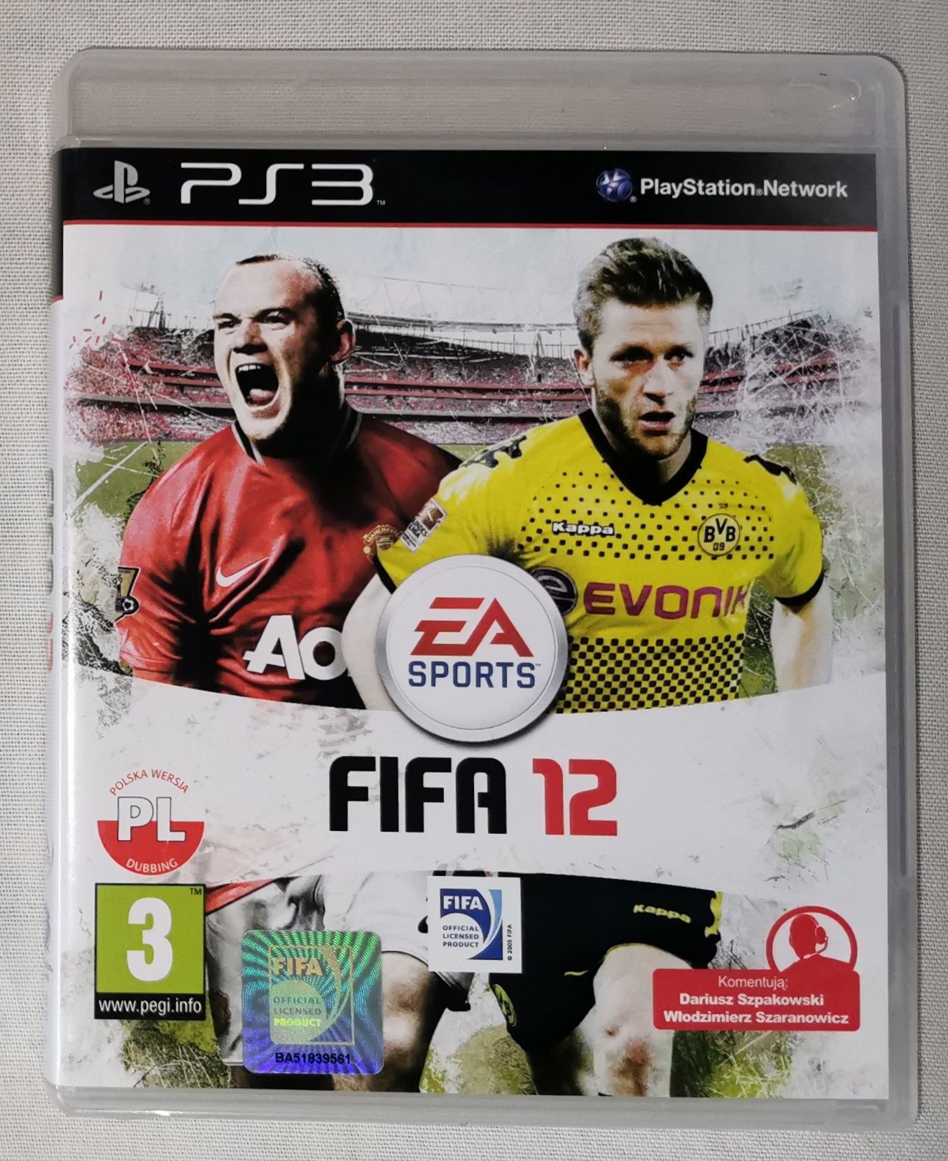 FIFA 12 PS3 PL polska wersja (dubbing) gra PlayStation 3 OKAZJA !