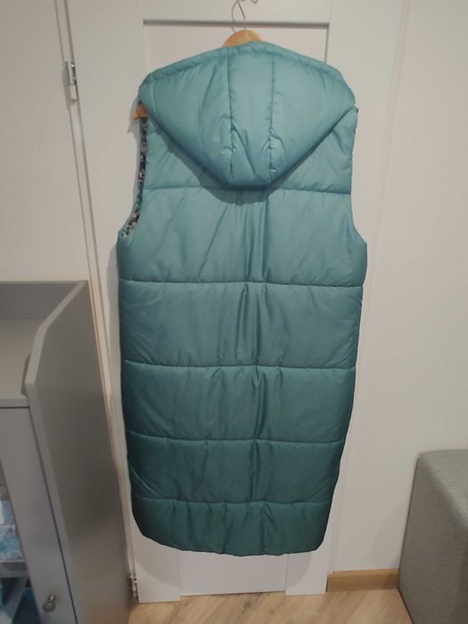 Długa kamizelka NAOKO z kwiatkami Lost Memories rozmiar L/XL