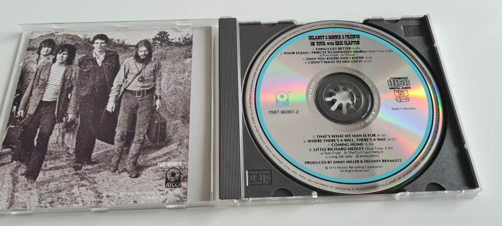Delaney&Bonnie - On Tour With Eric Clapton CD