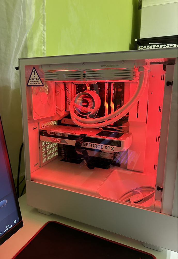 Okazja! biały komputer gamingowy Ryzen 5 5600x,rtx 4060/na zamowienie