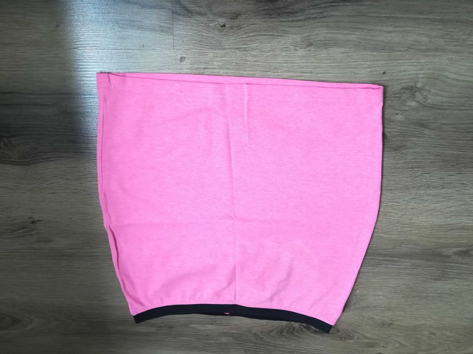 Nowa Różowa spódniczka mini, top