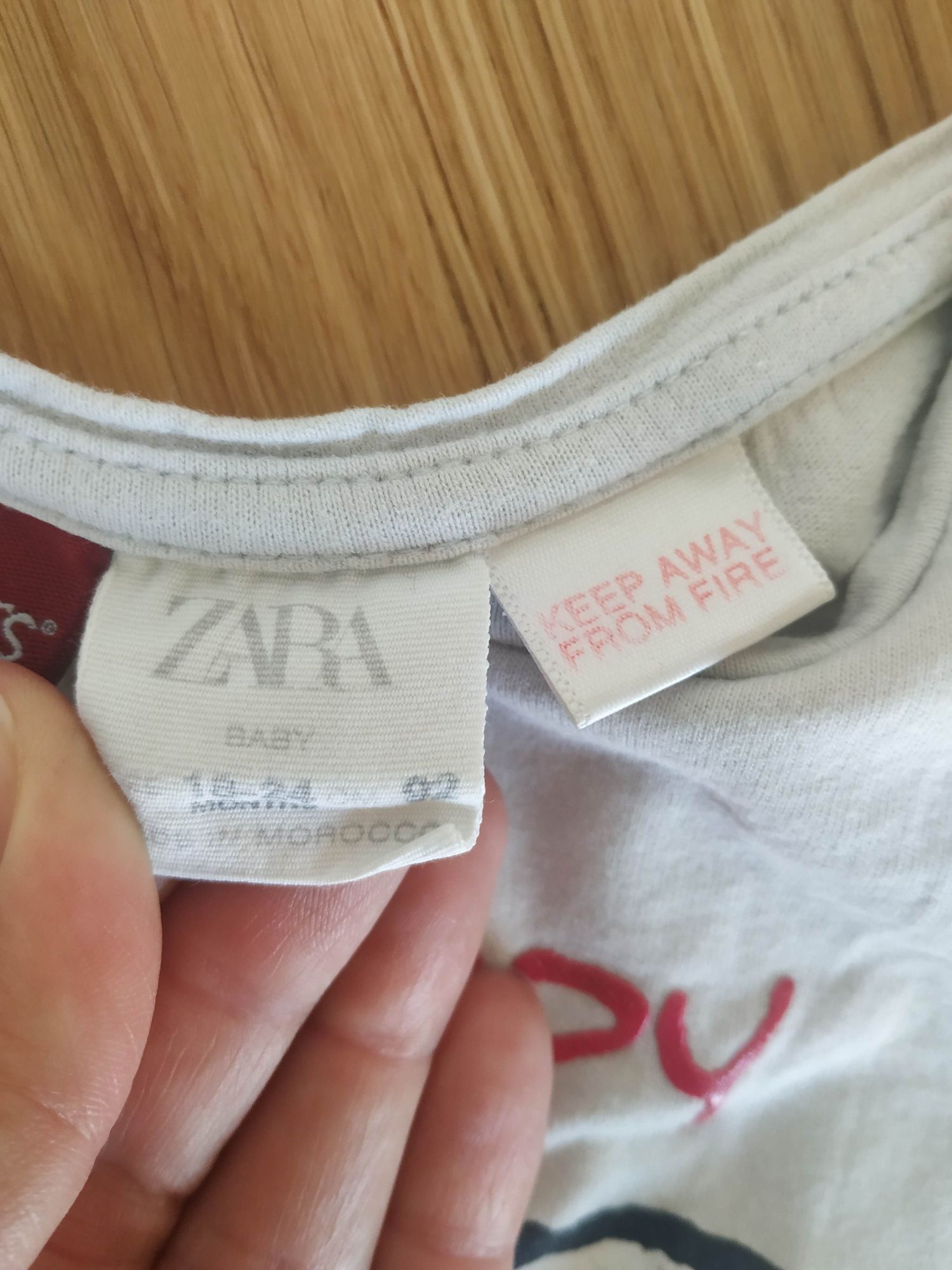 Koszulka chłopięca dziecięca Snoopy Zara 92