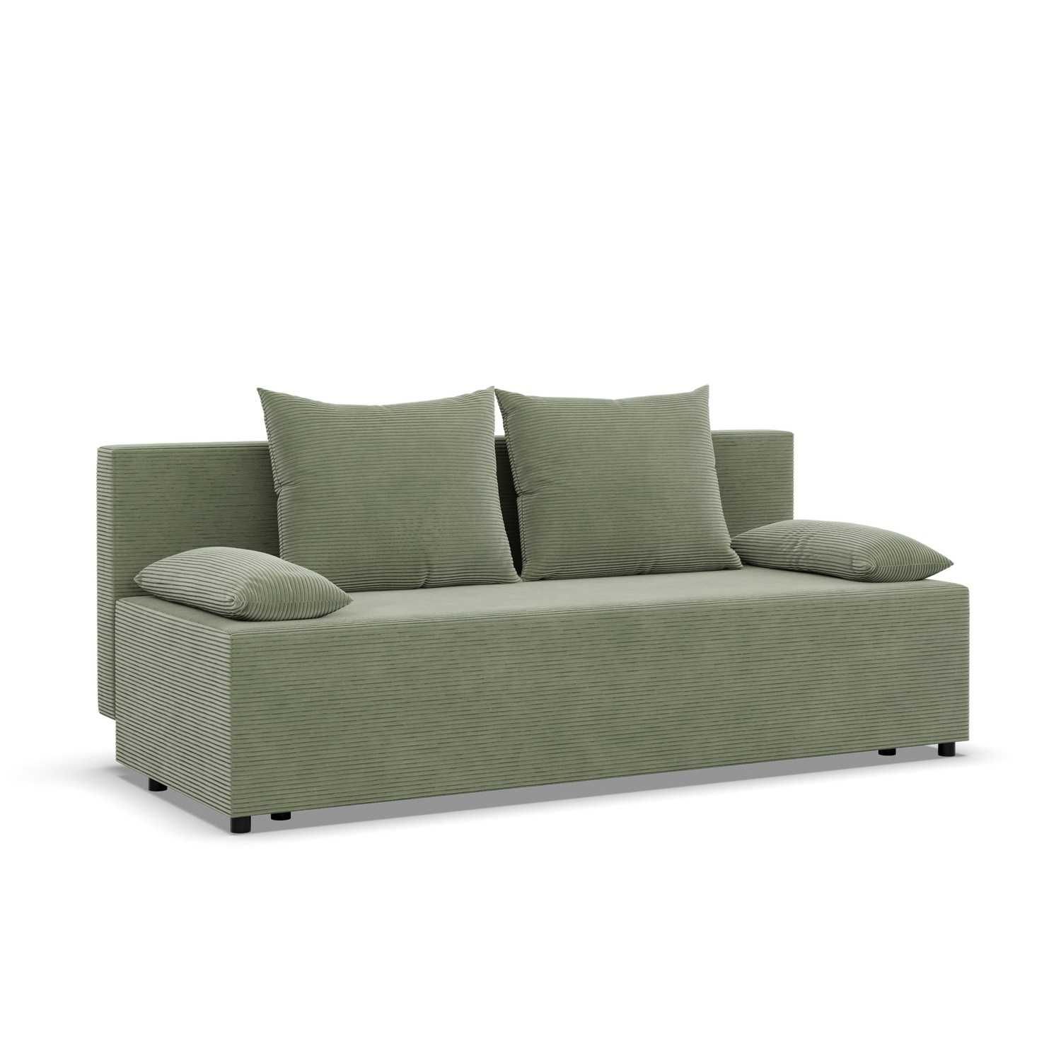 Kanapa 3-osobowa Sofa Funkcja Spania Rozkładana Wygodna Pojemnik Fermo