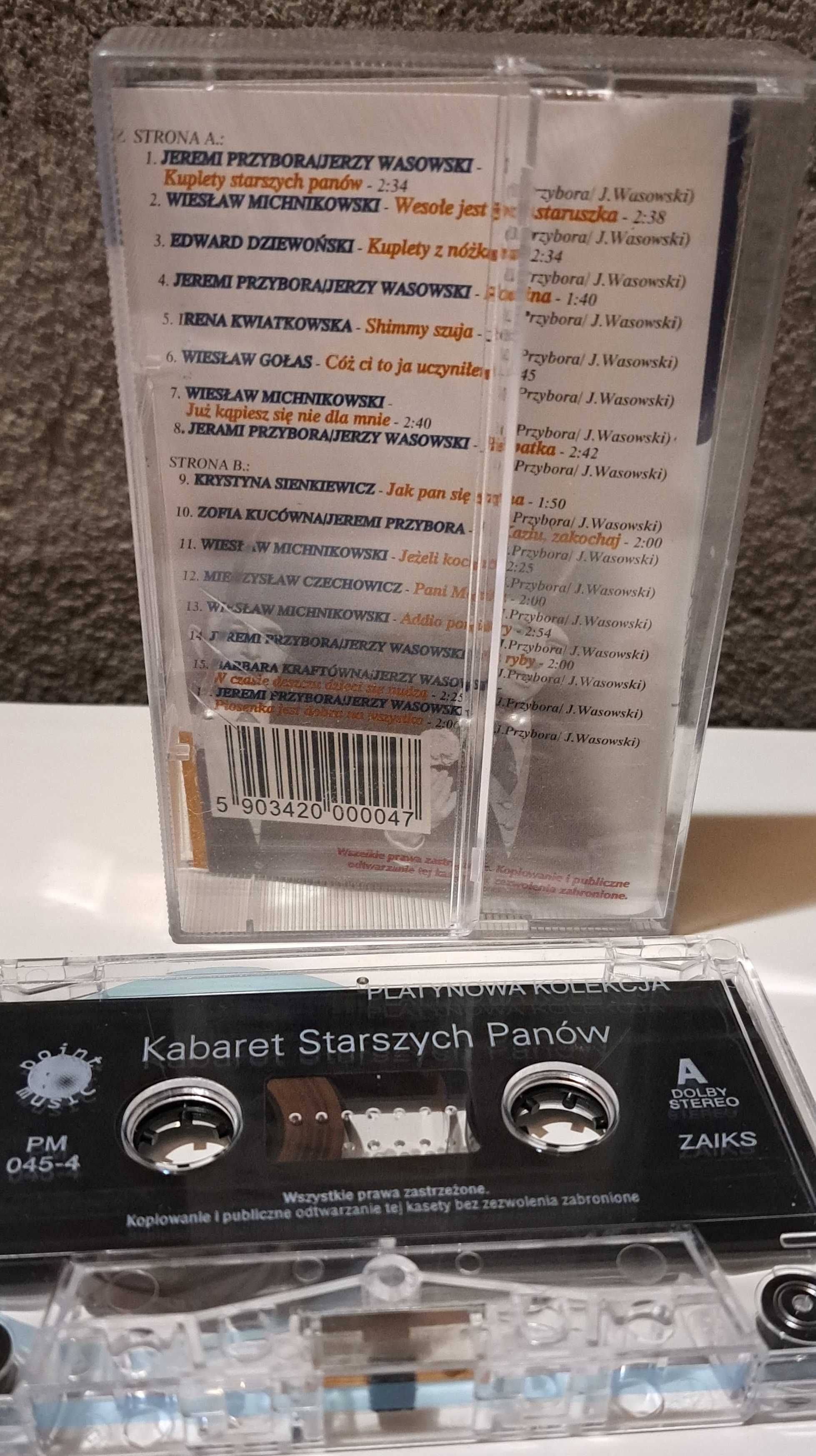 Kabaret Starszych Panów - złote przeboje kaseta audio