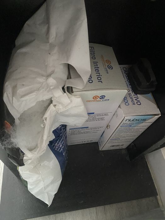 Aquario 50cm com movel e acessorios