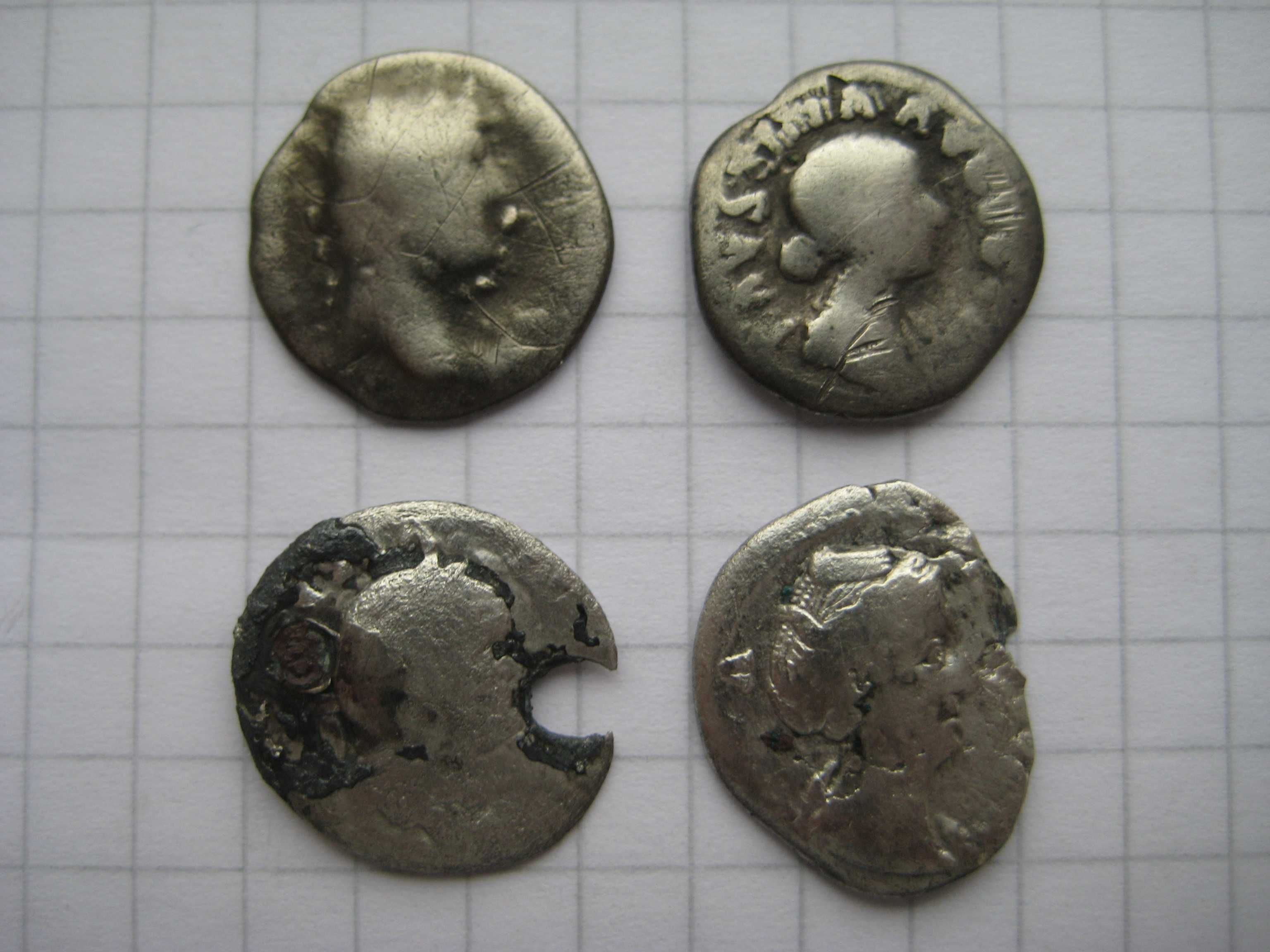 4 денария за 599 грн! ( античные монеты, динар, денарий, денарій )