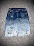 Baggy Shorts Archive Custom Opium, Distressed, Oversize, y2k