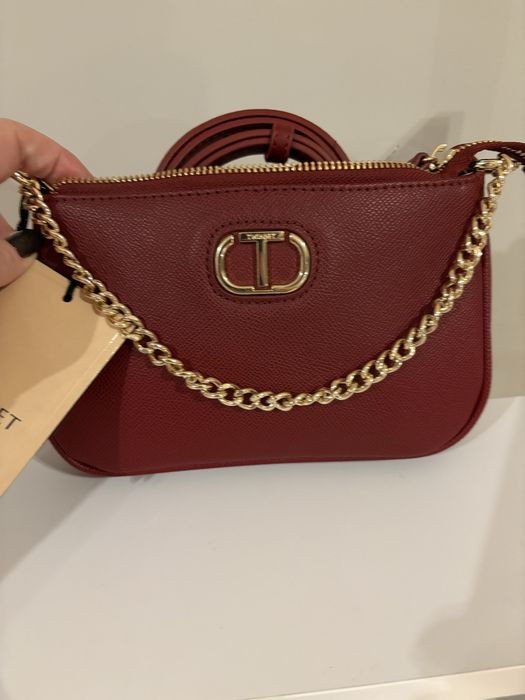 Twinset torebka damska model mini tracolla raspber