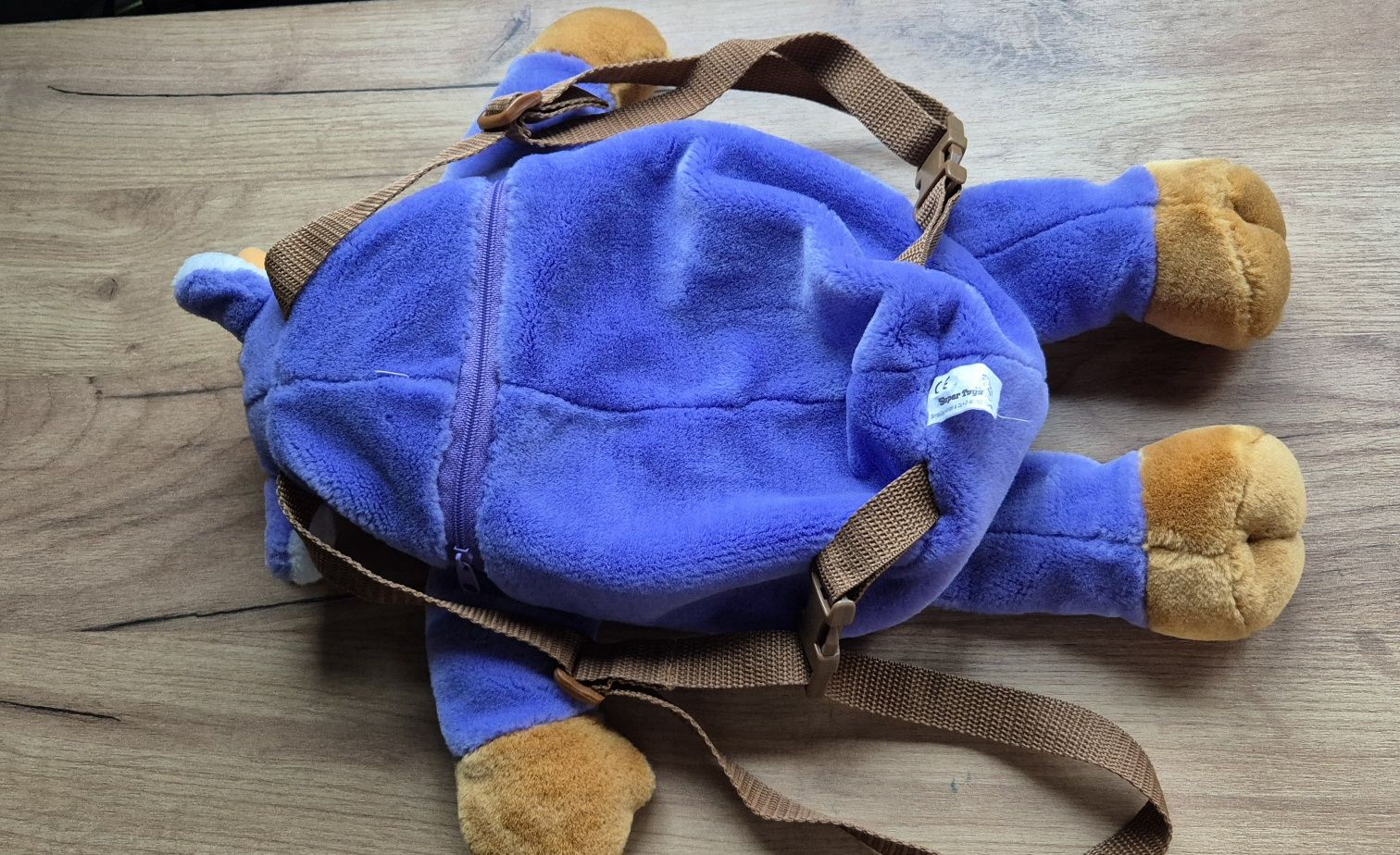 Plecak pluszowy krowa Milka torebka bag jak maskotka