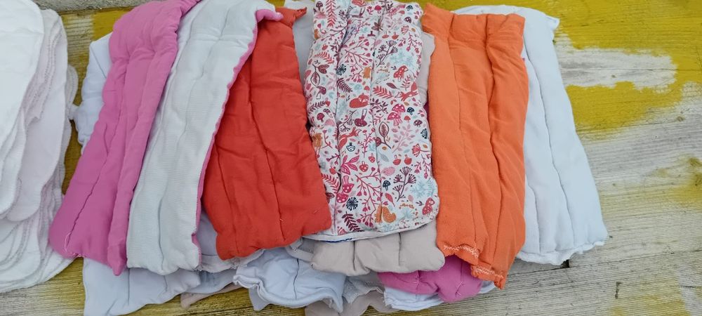Inserções para fraldas de pano (60 peças)