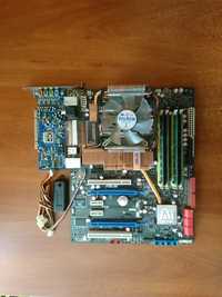 Топовая материнская плата Asus P5E X38 lga 775