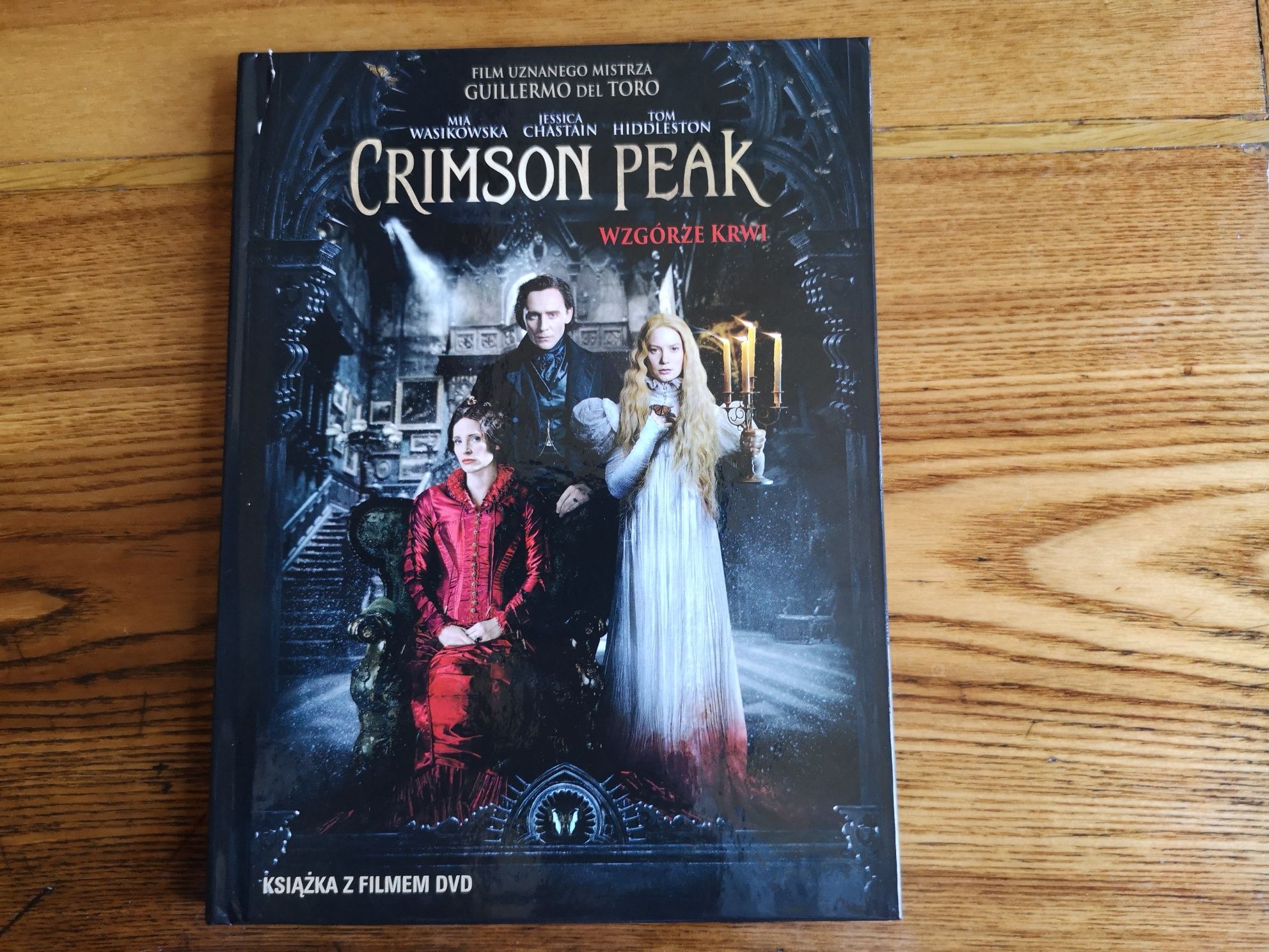 Płyta DVD: Crimson Peak - wydanie książkowe! Mia Wasilkowska